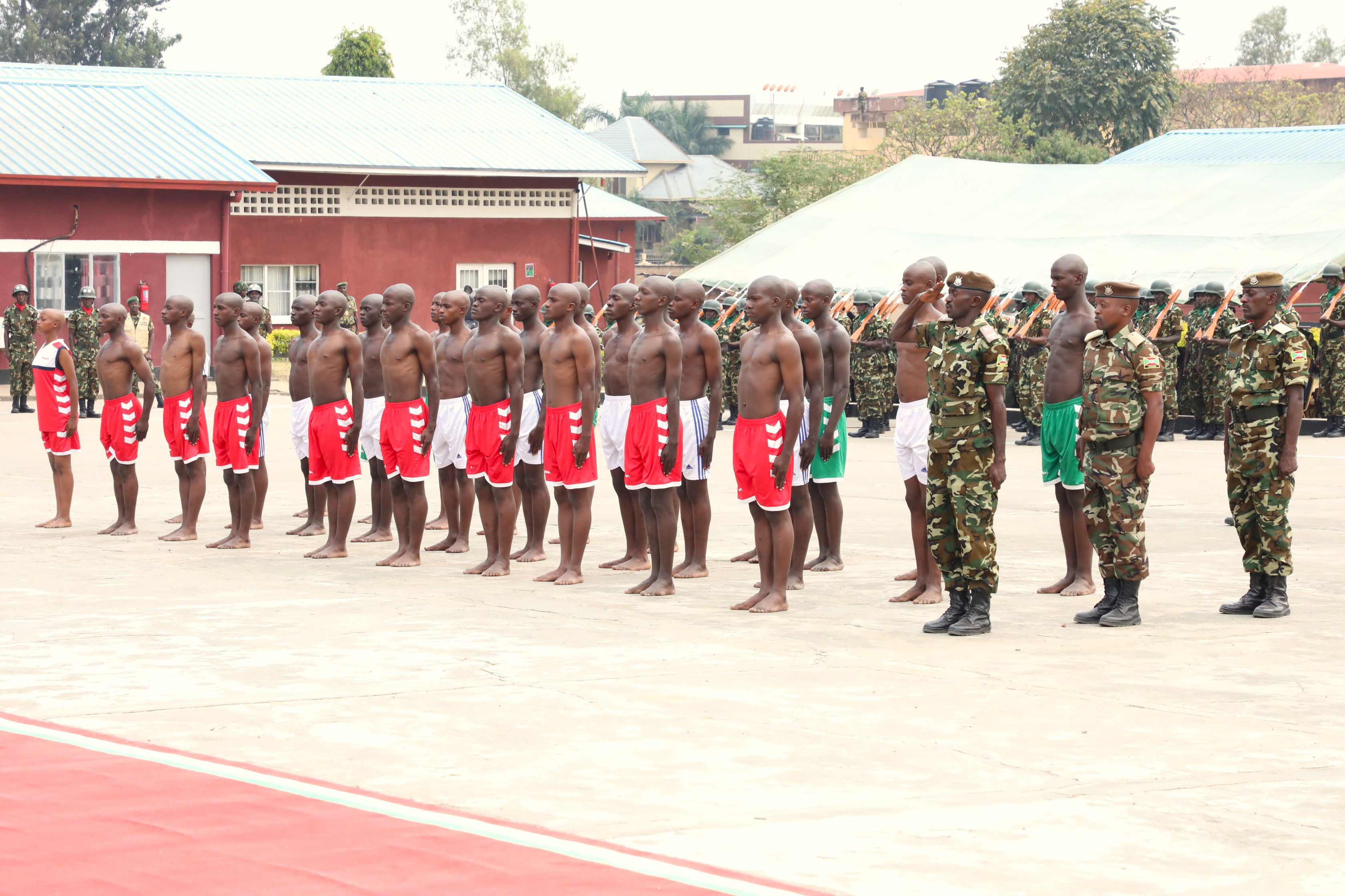 La 54eme promotion pret pour l'incorporation